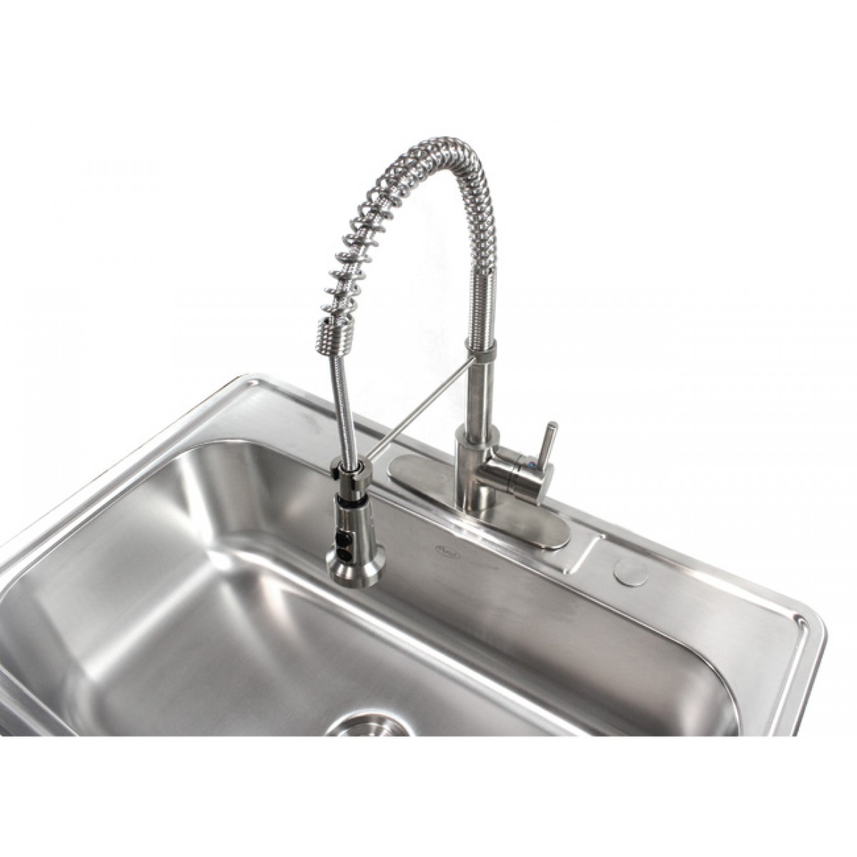 33 Inch Stainless Steel Top Mount Drop In Single Bowl ...