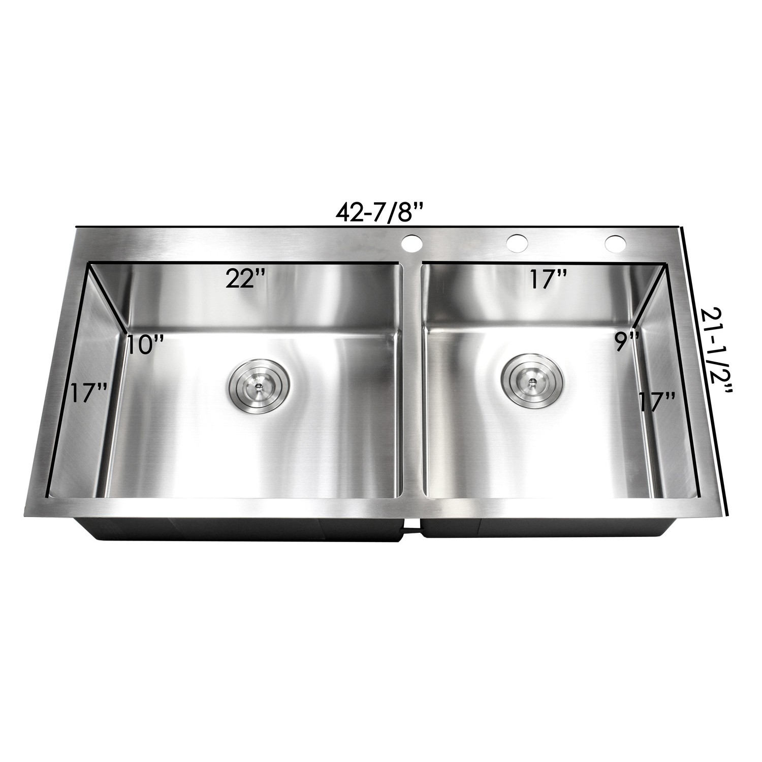 42 Inch Stainless Steel Sink