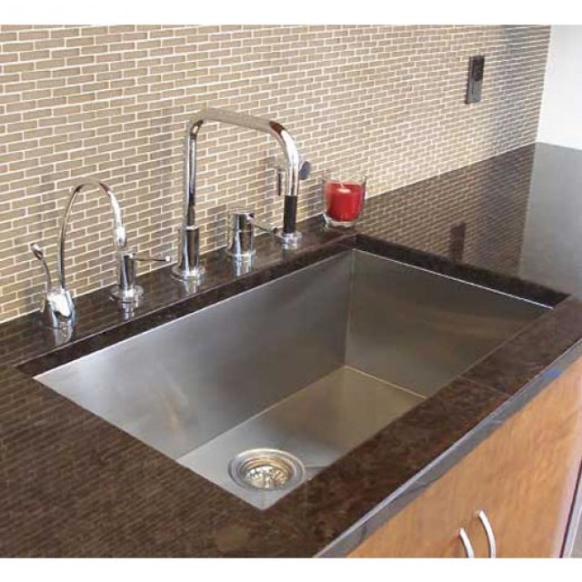 zero radius undermount kitchen sink single bowl_g4_1
