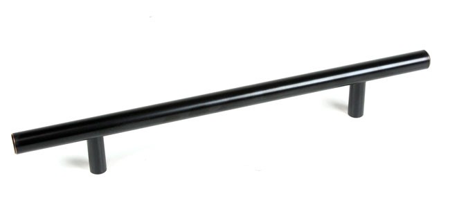 Euro 10 inch (250 mm) Kitchen Cabinet Bar Pull Oil Rubbed Bronze Finish with 6-1/4 Inch (158 mm) Hole to Hole Spacing
