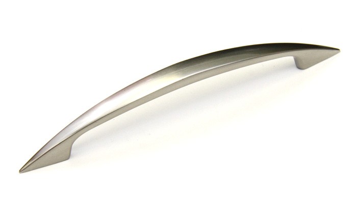 Arch 6-1/2 inch (165 mm) Cabinet Handle Bar Pull Stainless Steel Finish with 5" Inch (127 mm) Hole to Hole Spacing
