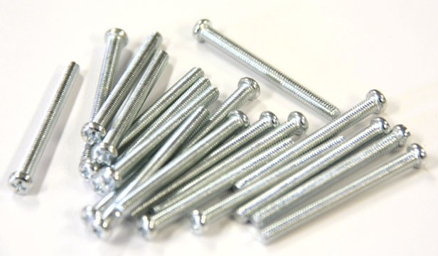 Cabinet Handles / Knobs 1-1/4 Inch Mounting Screw 20 Pcs