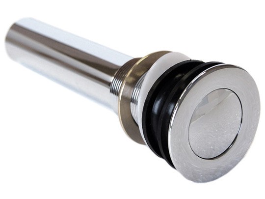 1-1/2 Inch Polished Chrome Bathroom Pop-up Drain with Overflow