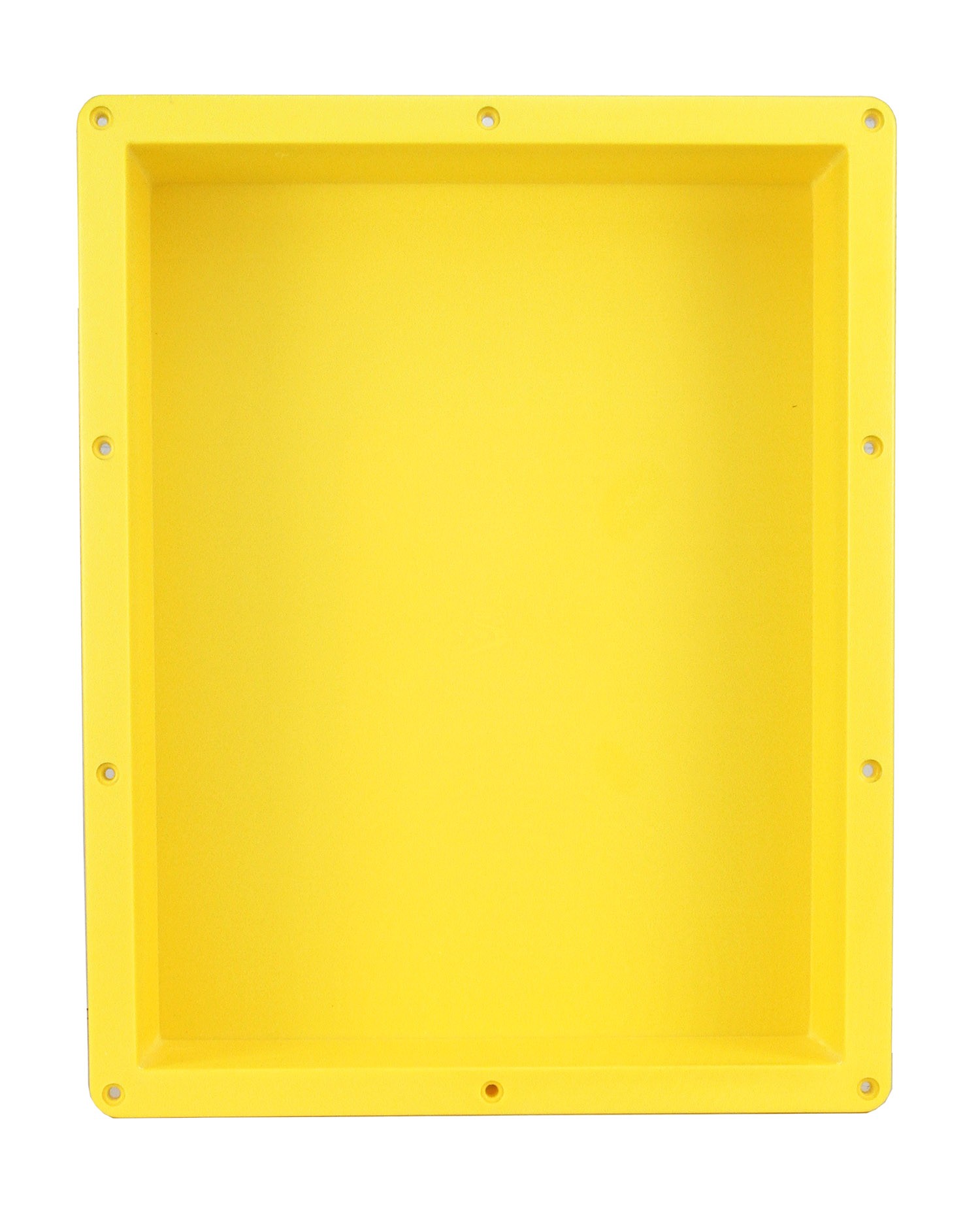 Ready For Tile Waterproof Leak Proof 16" x 20" Square Bathroom Recessed Shower Niche - Single Bathroom Shelf Organizer Storage For Shampoo & Toiletry Storage - Flush Mount Installation