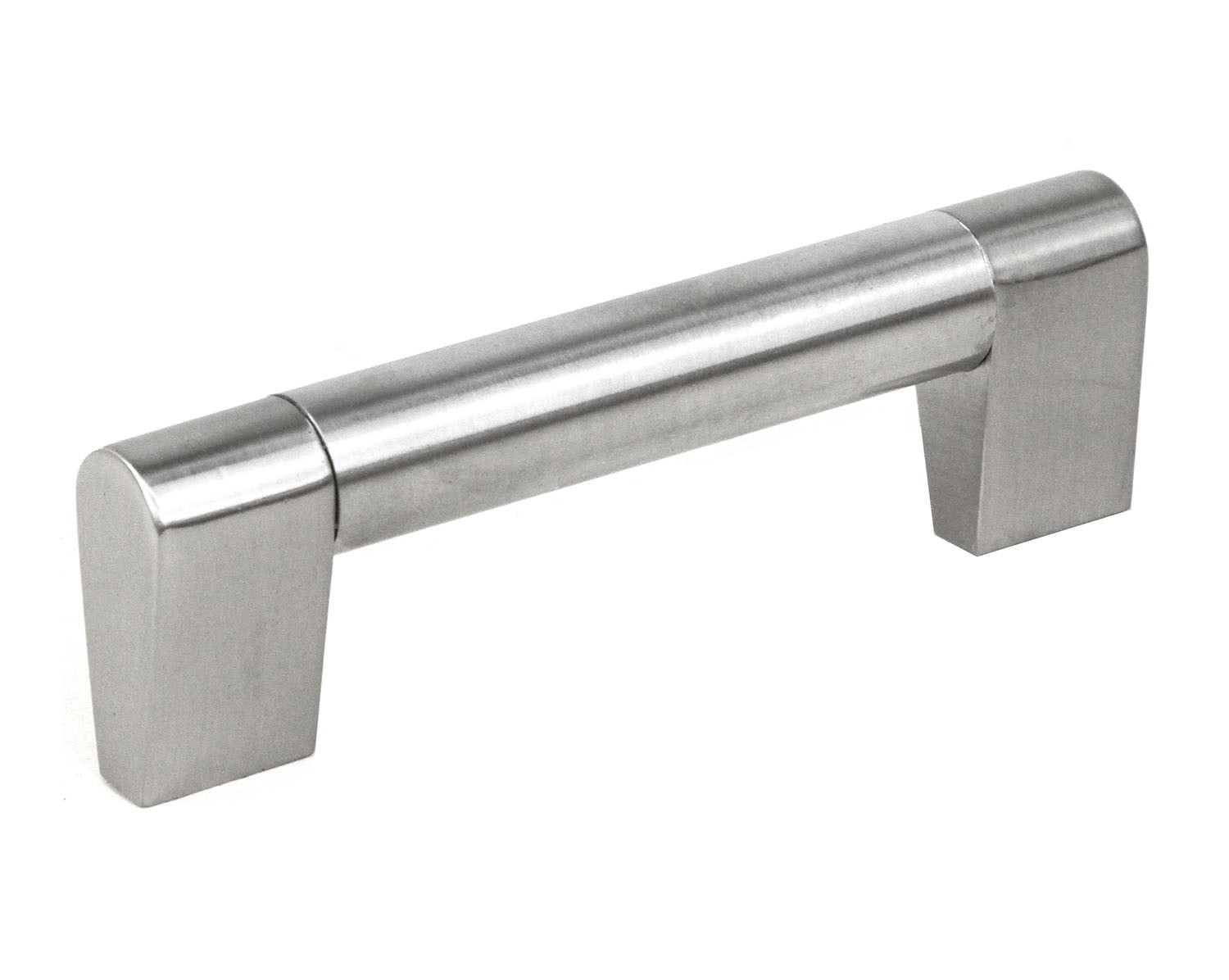 Empire 4-1/2 Inch (115 mm) Stainless Steel Finish Cabinet Bar Pull Handle with 3-4/5 Inch (97 mm) Hole to Hole Spacing