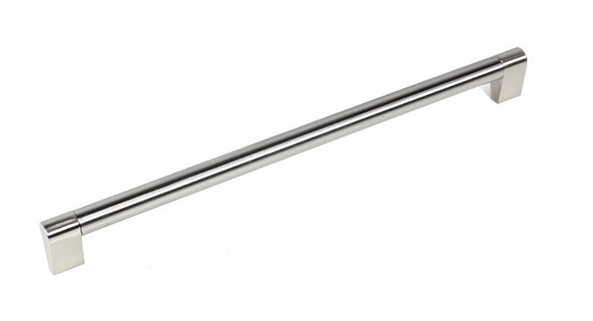 Empire 13-3/8 Inch (339 mm) Stainless Steel Finish Cabinet Bar Pull Handle with 12-1/2 Inch (317mm) Hole to Hole Spacing