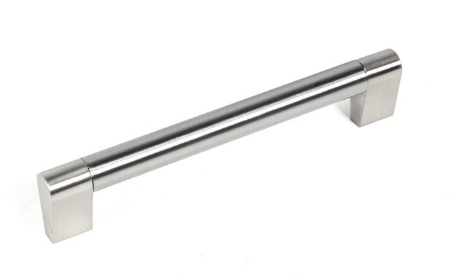 Empire 7 Inch (177 mm) Stainless Steel Finish Cabinet Bar Pull Handle with 6-1/4 Inch (158mm) Hole to Hole Spacing