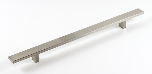 Italiano 16 inch (400 mm) Flat Solid Hard Aluminum Anodizing Cabinet Handle Bar Pull with 10-5/8 Inch (270 mm) Hole to Hole Spacing