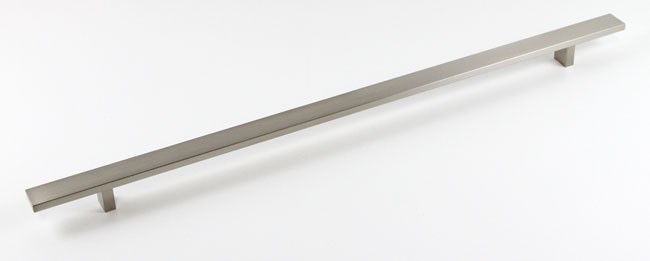 Italiano 24 inch (600 mm) Flat Solid Hard Aluminum Anodizing Cabinet Handle Bar Pull with 18-5/8 Inch (473 mm) Hole to Hole Spacing
