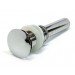Polished Chrome Bathroom Pop-up Drain with Overflow-1