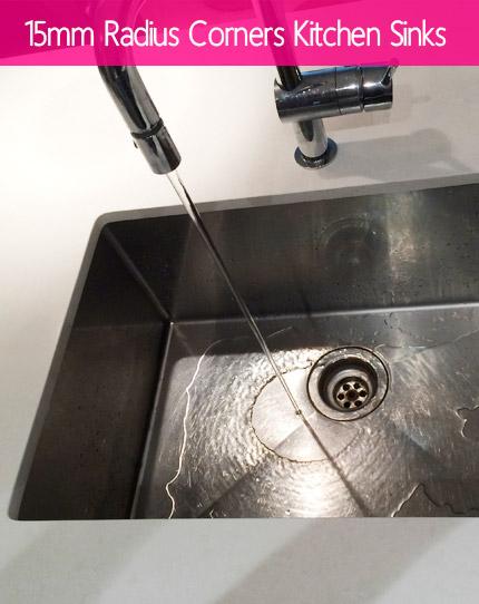 15mm Radius Design Kitchen Sinks