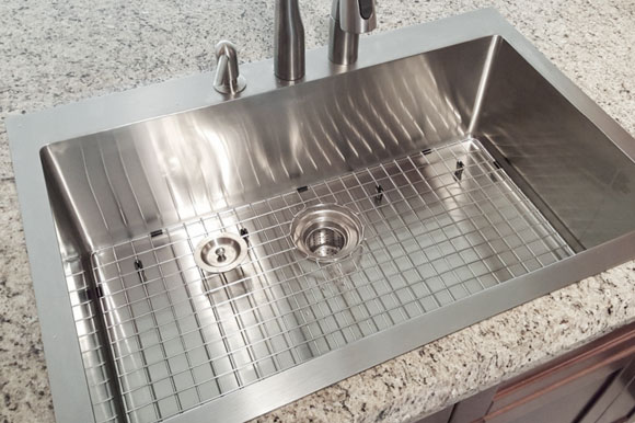 33 L X 22 W Double Bowl Drop In Stainless Steel Kitchen Sink