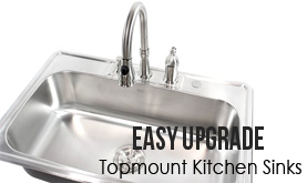Topmount Kitchen Sinks